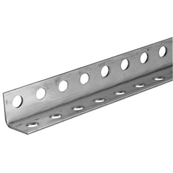 Steelworks Boltmaster 11136 1.25 x 1.25 x 36 in. Perforated Angle in Carbon Steel 5307285
